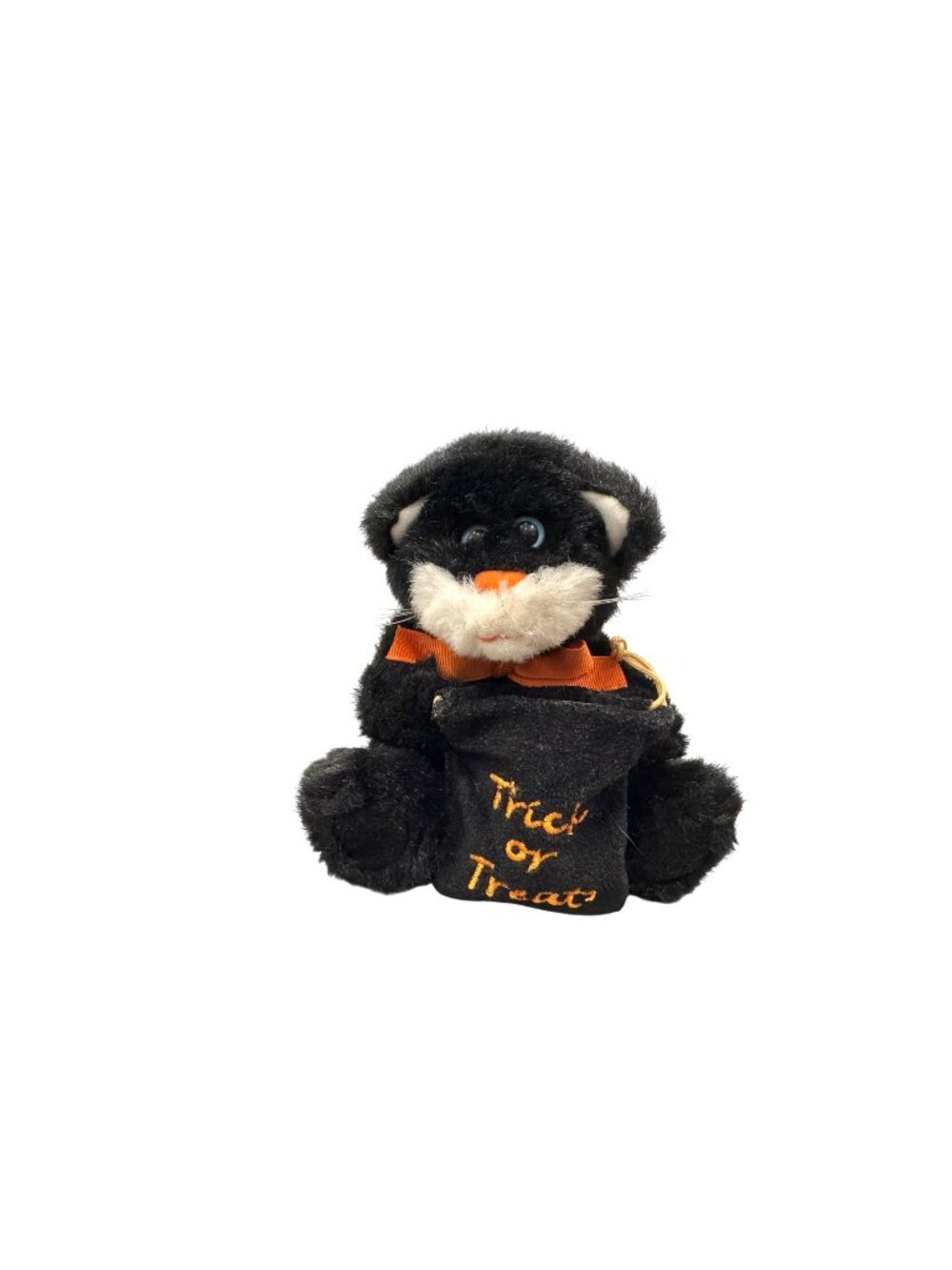 Animal Adventure Plush Halloween Kitten with Treat Bag Toy 6 Inch